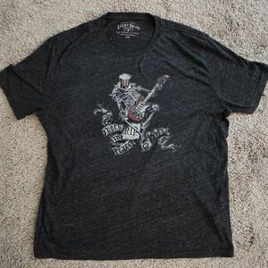 Lucky Brand Charcoal Graphic Tee for Men
